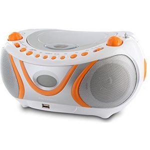 Metronic Gulli Radio/CD-speler/MP3-speler Oranje