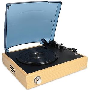 BT vinyl platenspeler met geïntegreerde luidsprekers (33, 45, 78 omwentelingen)
