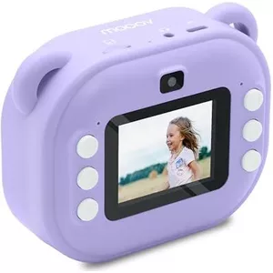 Instant Kindercamera – 1080P, Met 5 Rollen Kleurenprintpapier, 32GB Kaart, Stiften En Leuke Filters, Ideaal Voor Jongens En Meisjes Van 3-14 Jaar
