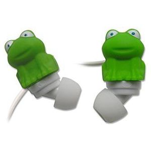 Metronic kikker hoofdtelefoon stereo in-ear, groen