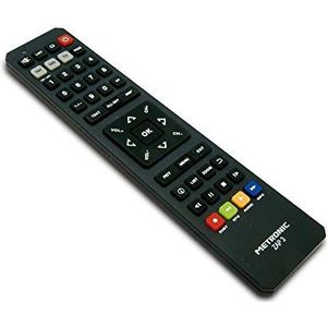 Metronic TCDE ZAP3 TV/DVD/TNT 495387 Universele afstandsbediening, zwart