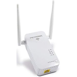 Metronic 495432 WLAN-repeater (300 Mbps), wit