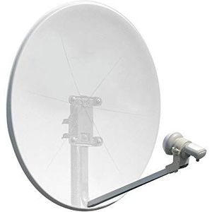 Metronic 498165 TV-antenne – tv-antennes (wit, 37 dBi, 9,75/10,6 GHz, 10,7 – 12,75 GHz)