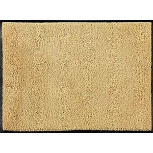 ID Mat te C12018001 Comfort tapijtmat nylon/rubber nitril beige, 90 x 140 cm