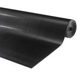 Rubbermat op rol fijne ribbel Dikte 3mm Breedte 180 Rubber loper Per strekkende meter