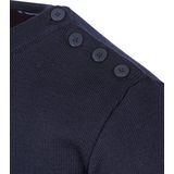 Armor-Lux Fouesnant Trui Wol Navy - Heren