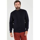Armor Lux - Kerlouan - Cardigan - Rich Navy - 100% Wol