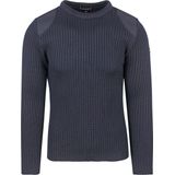 Armor-Lux Binic Trui Wol Navy - Heren