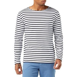 Armor Lux, Matrozenman ""Houat"" Heritage Man, Veelkleurig (400 wit/schip 400 wit/schip), L