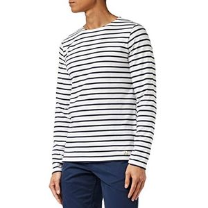 Armor Lux - T-Shirt Lange Mouw - Wit - Heren