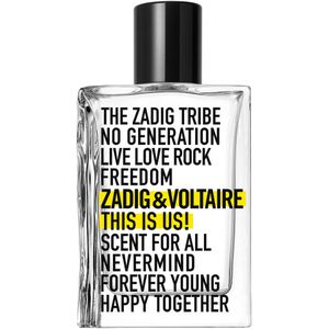 Zadig & Voltaire - This Is Us! - Eau De Toilette - this Is Us! Edt 30ml