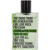 Zadig & Voltaire This is Us! Unisex Eau de Toilette 50 ml