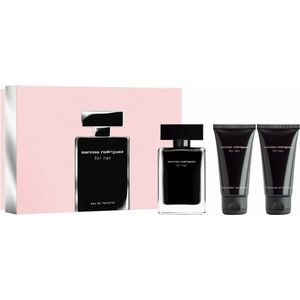 Women's Perfume Set Narciso Rodriguez EDT For Her 3 Pieces