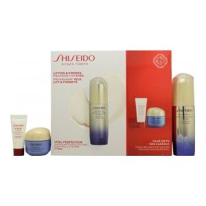 Shiseido Uplifting And Firming Eye Gift Set 15ml Vital Perfection Uplifting and Firming Eye Cream + 15ml 15ml Vital Perfection Uplifting and Firming Cream + 5ml Ultimune Power Infusing Concentrate