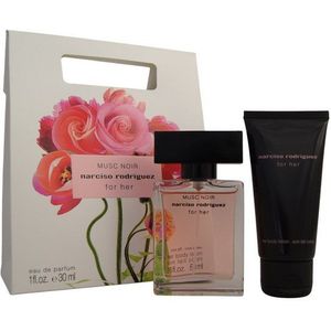 Narciso Rodriguez Musc Noir For Her Geschenkset 30ml EDP + 50ml Body Lotion