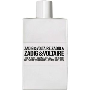 Zadig & Voltaire This Is Her Body Lotion 200ml.