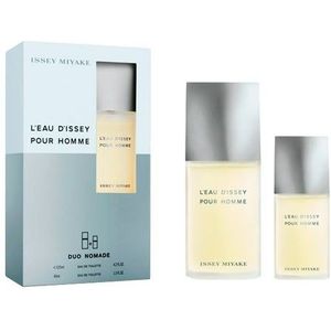 Issey Miyake - L ́Eau D'Issey Pour Homme Gift Set Eau de toilette 125 Ml And Pocket Package Eau de toilette 40 Ml