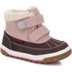 Kimberfeel - Mini - Wandelschoenen - Roze - Imitatiebont - Klittenbandsluiting