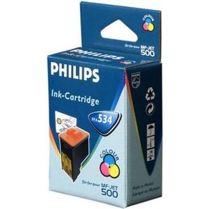 Philips - PFA-534 - Inktcartridge - Kleur - Origineel - Capaciteit 500 pagina's