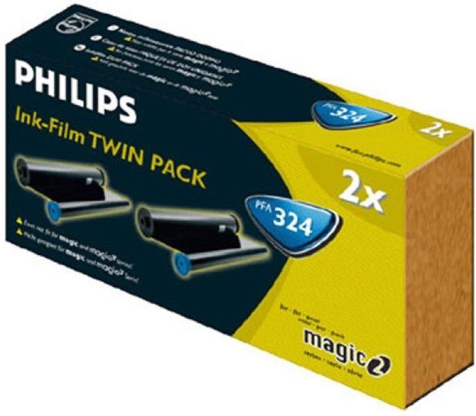 Philips PFA-324 inktfilm zwart 2 stuks (origineel)
