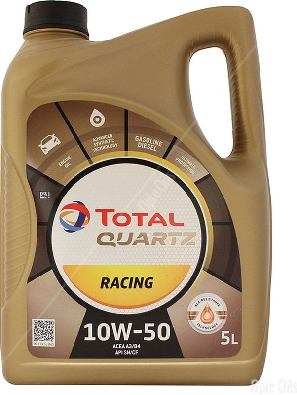 Motorolie Total Quartz Racing 10W50 - 5L