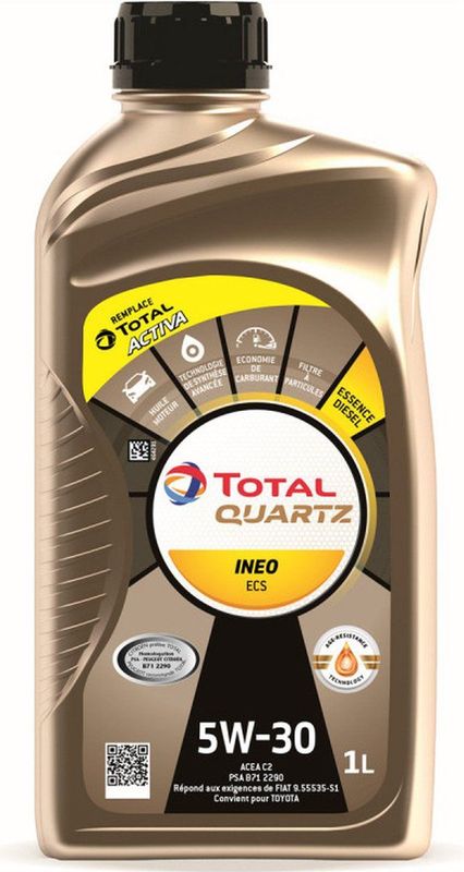Motorolie TOTAL QUARTZ INEO ECS 5W30 - 1L