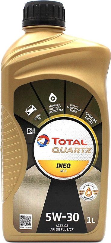 TOTAL - QUARTZ INEO MC3 - Motorolie - 5W-30 - 1L