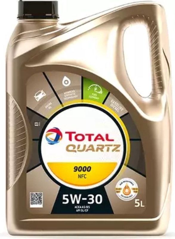 Motorolie TOTAL QUARTZ 9000 NFC 5W30 5 LITER