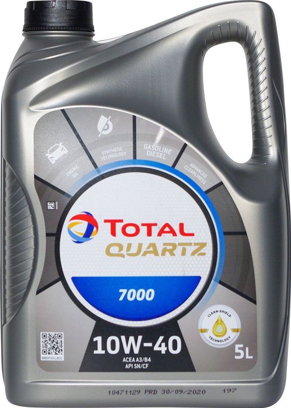 Total 10w40 Quartz 7000 5L