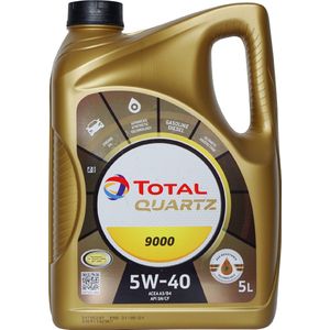 Total - Quartz 9000 - Motorolie - 5W40 - 5 Liter