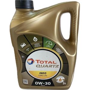 Total Quartz Ineo LongLife - 0w30 - motorolie - 5 liter - Lage SAPS - Brandstofbesparend