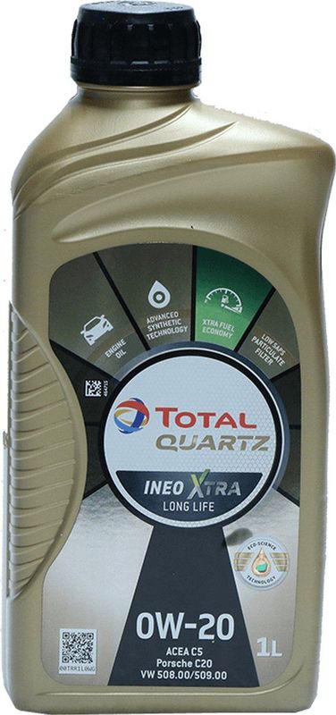 TOTAL - QUARTZ INEO XTRA LLIFE - Motorolie - 0W20 - Synthetisch