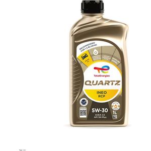 Total - Quartz Ineo RCP - Motorolie - 5W-30 - 1 Liter
