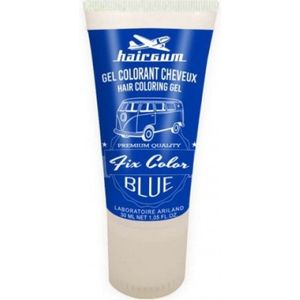 Niet-permanente kleur Hairgum Fix Color Blauw Styling Gel (30 ml)