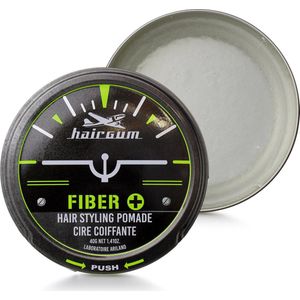 Hairgum - Fiber+ - Haar Styling Pomade - 40gr - Waterbasis