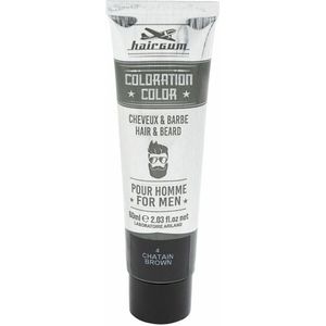 Hairgum - Haar&Beard Colour - Bruin - 60gr