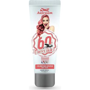Semi-permanente kleurstof Hairgum Sixty's Color coral sunset (60 ml)