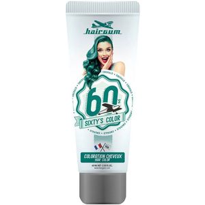 Semi-permanent Colourant Hairgum Sixty's Color Emerald Green (60 ml)