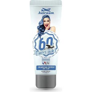 Semi-permanente kleurstof Hairgum Sixty's Color royal blue (60 ml)