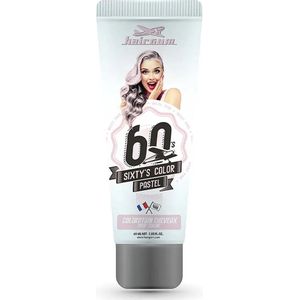 Semi-permanente kleurstof Hairgum Sixty's Color milky pink (60 ml)