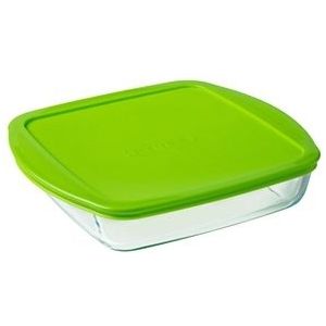 Schaal Vierkant met Deksel, 1 liter - Pyrex | Cook & Store
