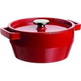Pyrex  Slowcook Braadpan - Gietijzer - � 24 cm - 3.6 l - Rood