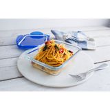 Schaal Rechthoek met Deksel, 3,3 liter - Pyrex | Cook & Go