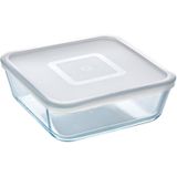 Auflaufform Pyrex Cook & Freeze Square Transparent 15 x 15 cm
