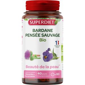 Superdiet Klis Viooltje Organisch 80 Tabletten