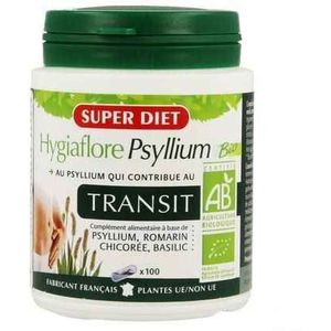 Super Diet Hygiaflore Psyllium Capsule 100  -  Superdiet Laboratoires