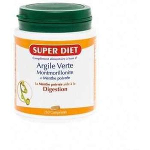 Super Diet Groene Klei Tabletten 250  -  Superdiet Laboratoires