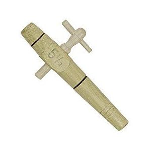 Kraan hout le secur./acacia 6, beige