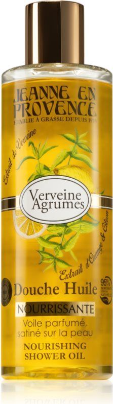 Jeanne en Provence - Verveine Agrumes - Doucheolie - 200ml - Natuurlijke Extracten