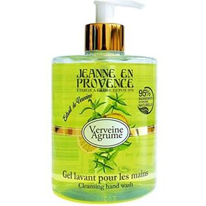 JEANNE EN PROVENCE - Handwasgel - Geur Verbena Citrusvruchten - Pompfles 500 ml